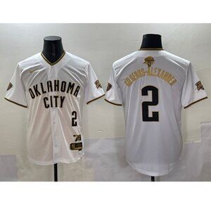 Mens Youths Kids Womens Shai Gilgeous-Alexander 2025 Final Patch Jersey White St